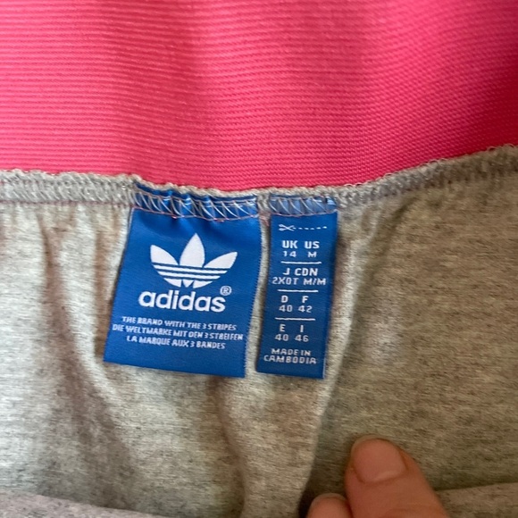 ADIDAS ORIGINALS Couture AJ7163 SKIRT Grey Heather M - Picture 3 of 5